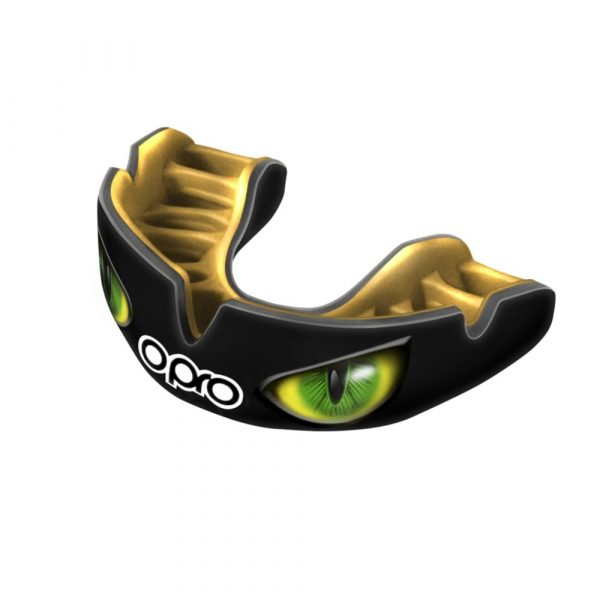 Opro Power Fit Green Eyes Mouthguard - Adults
