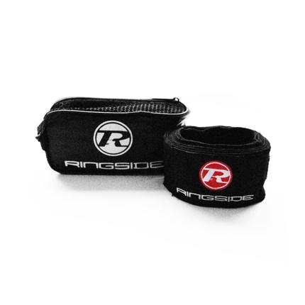 RingSide Boxing Pro Black Hand Wraps 3.5m